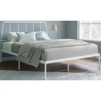 Sauder® Harvey Park® White Queen Platform Bed