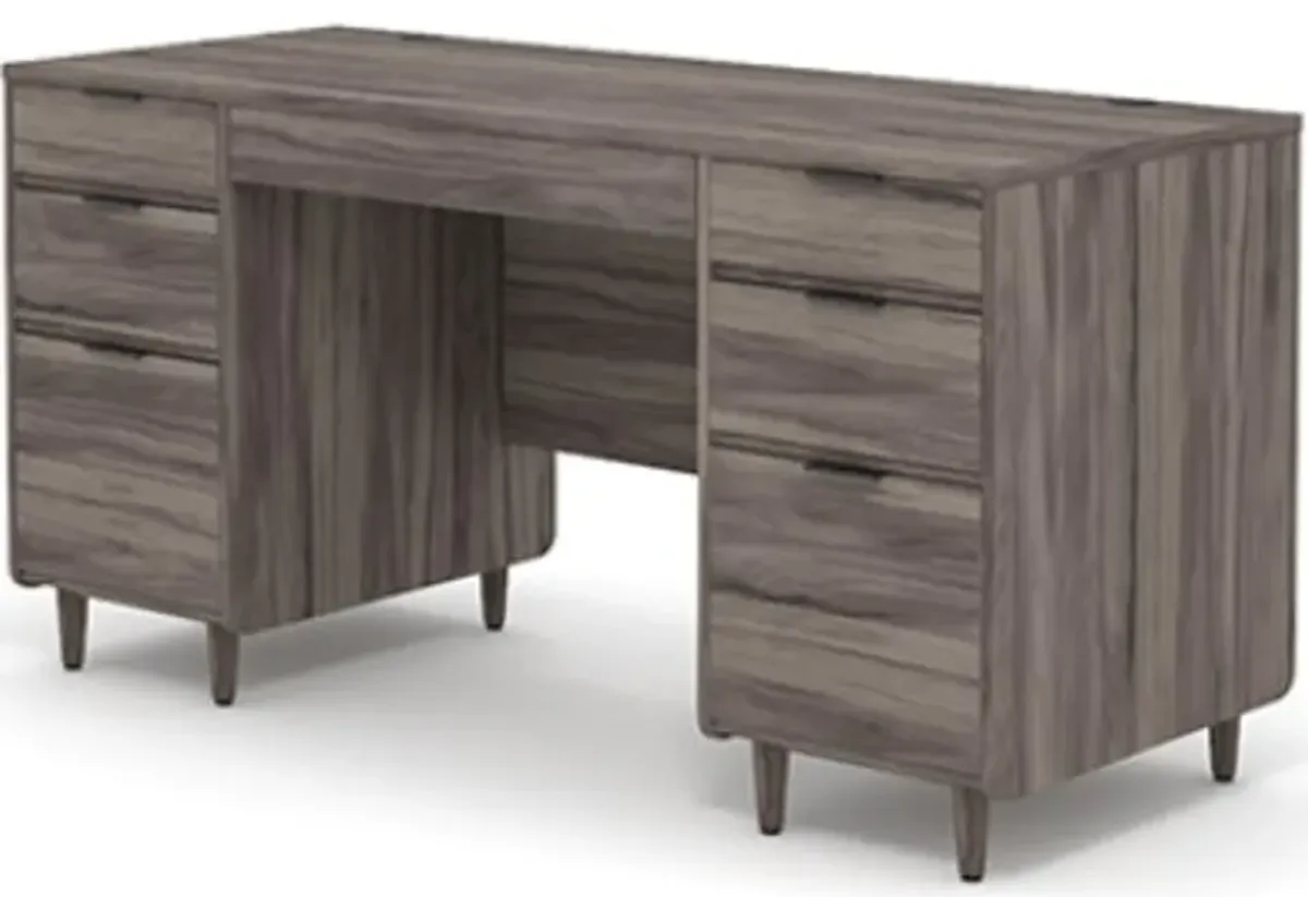 Sauder® Clifford Place® Jet Acacia® Executive Desk