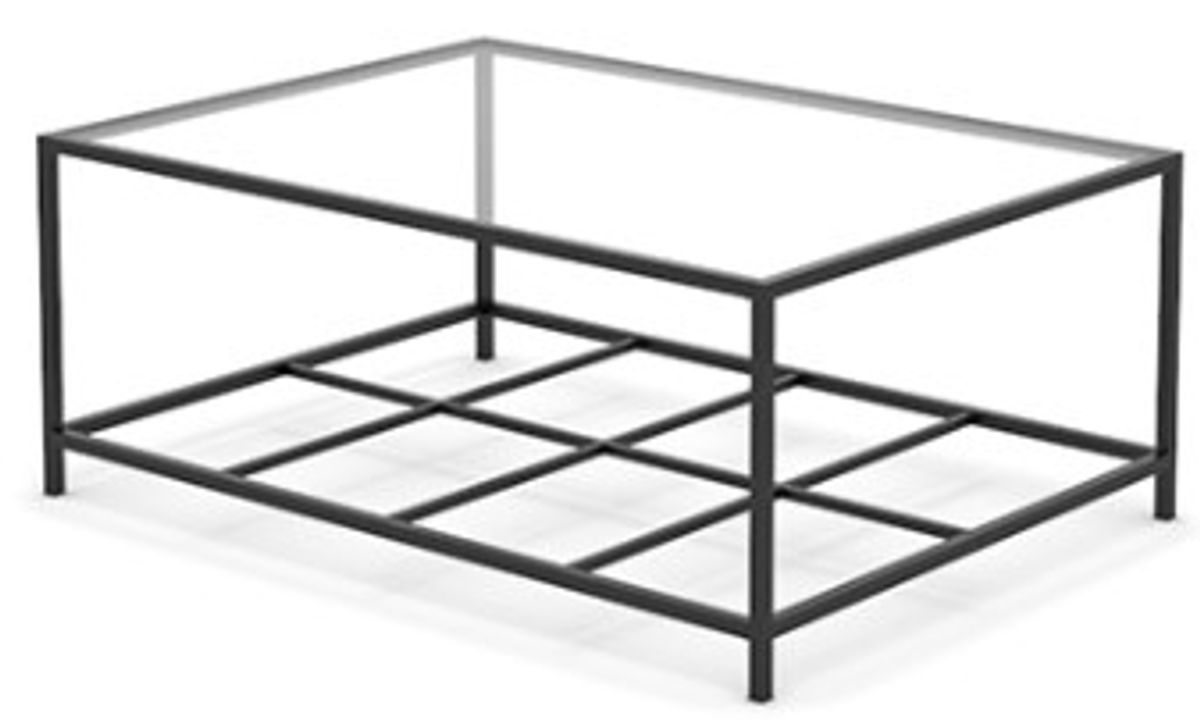 Sauder® Select Black Glass Coffee Table