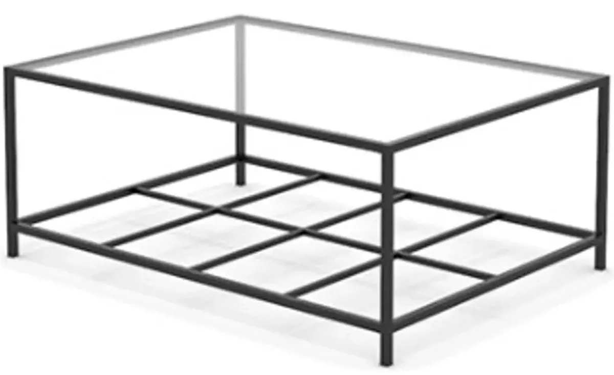 Sauder® Select Black Glass Coffee Table