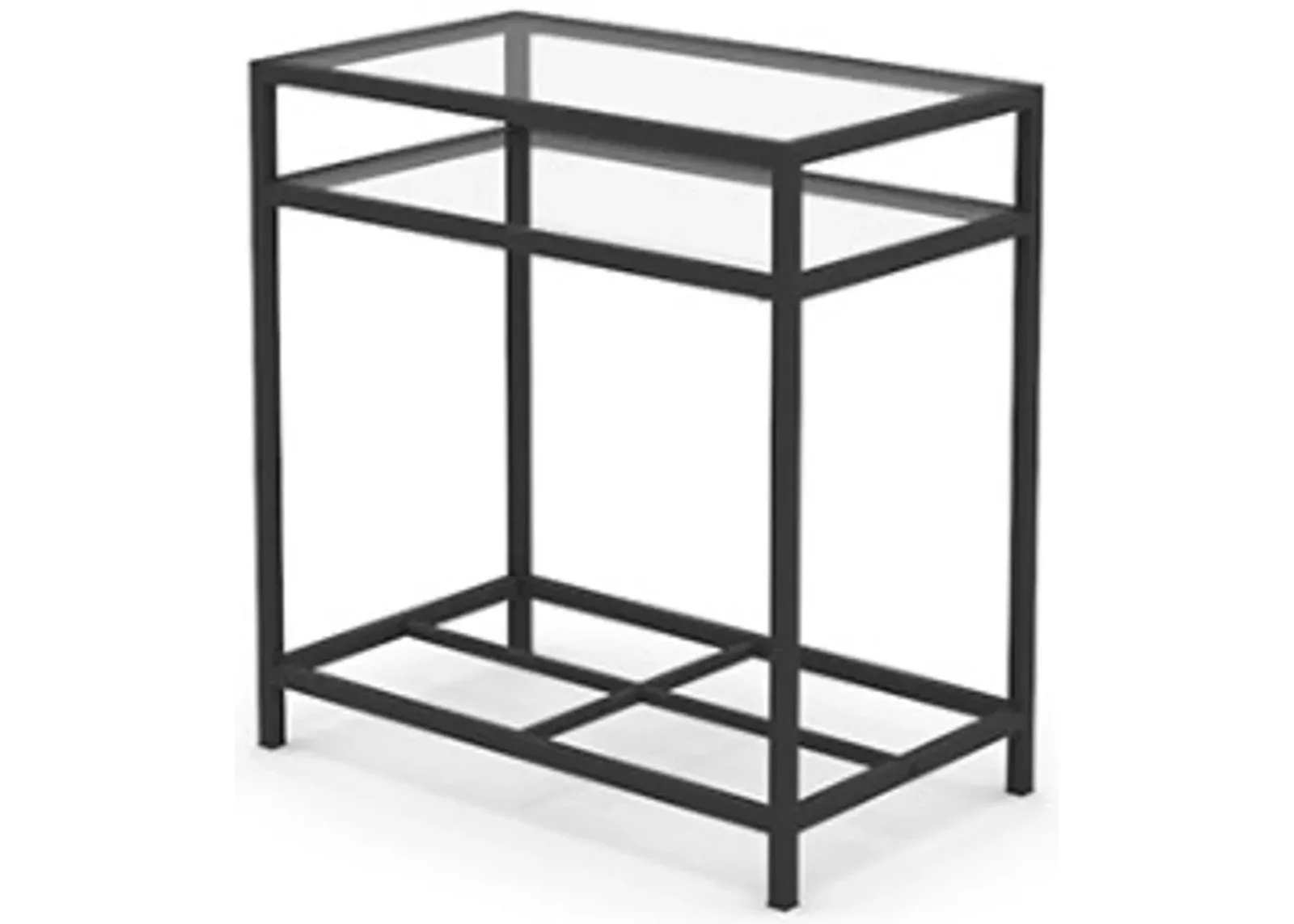 Sauder® Select Black Glass Side Table