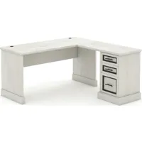 Sauder® Carolina Grove® Winter Oak® L-Shaped Desk