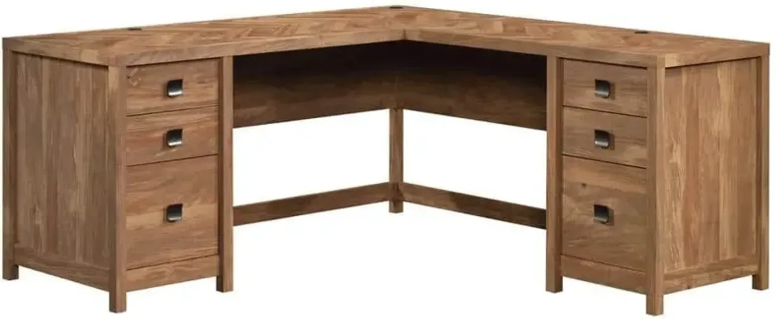 Sauder® Cannery Bridge® Sindoori Mango® L-Shaped Desk