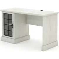 Sauder® Carolina Grove® Winter Oak® Single Pedestal Desk