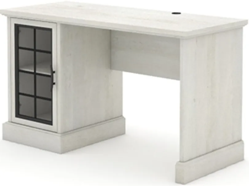 Sauder® Carolina Grove® Winter Oak® Single Pedestal Desk