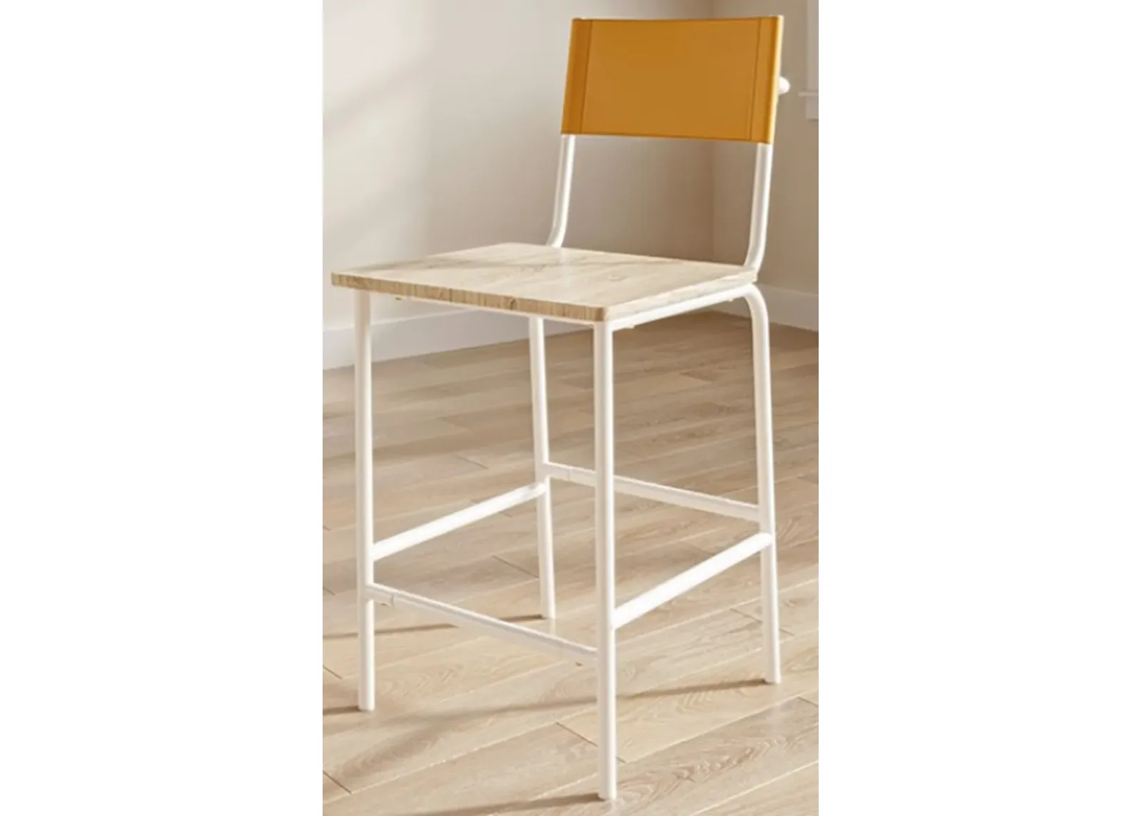 Sauder® Boulevard Café White Counter Stool