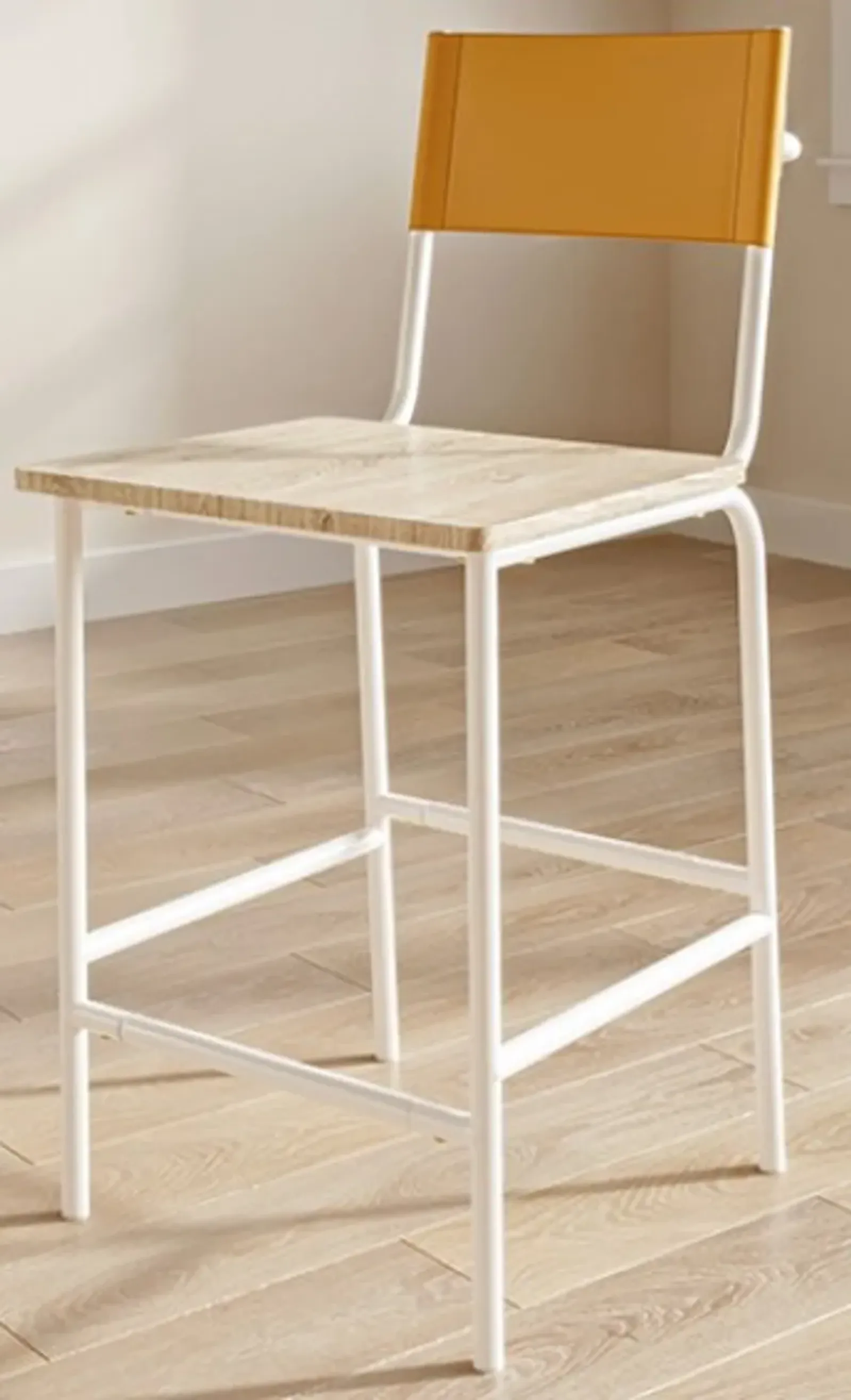 Sauder® Boulevard Café White Counter Stool