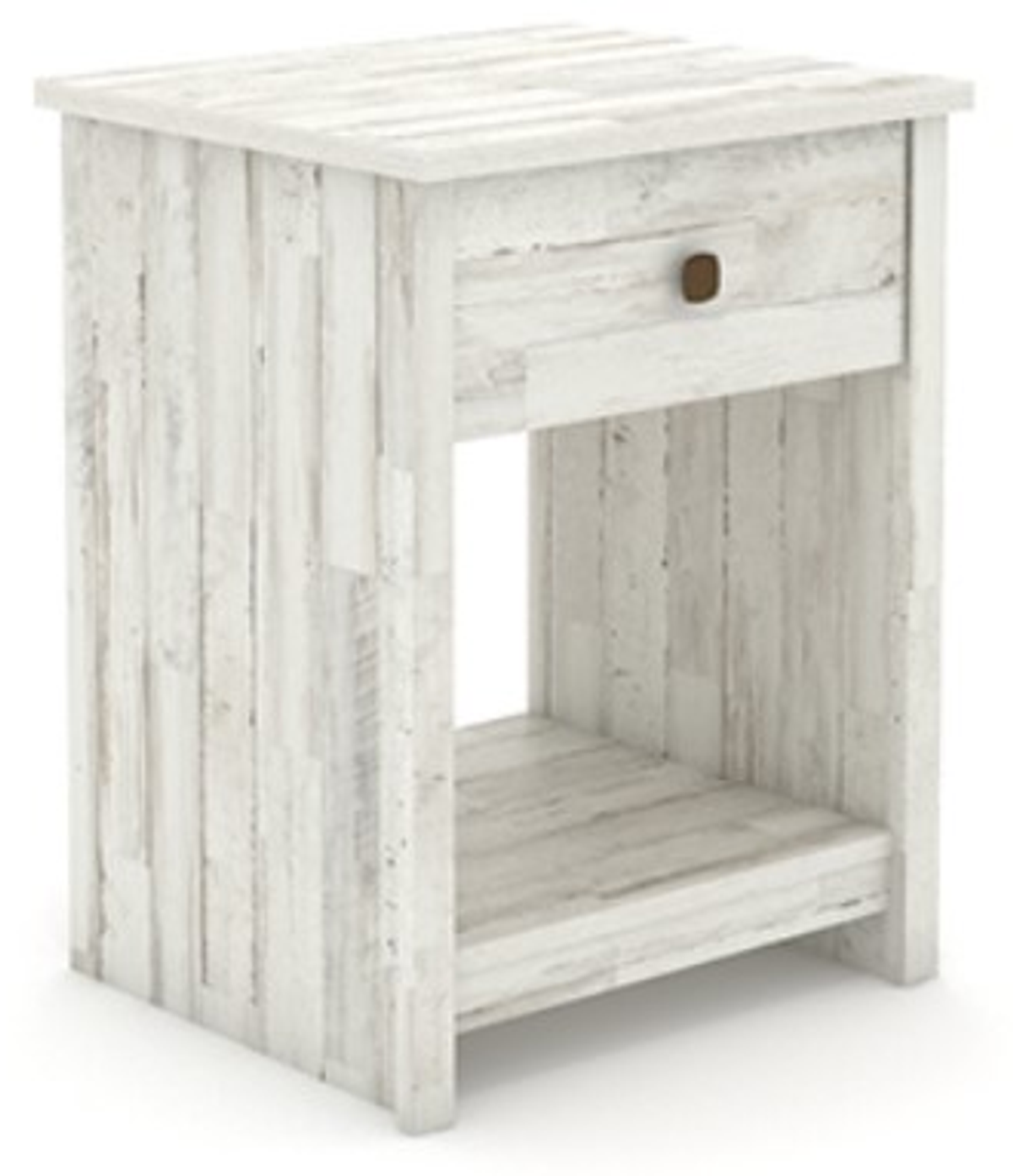 Sauder® River Ranch® White Plank® Nightstand with Drawer