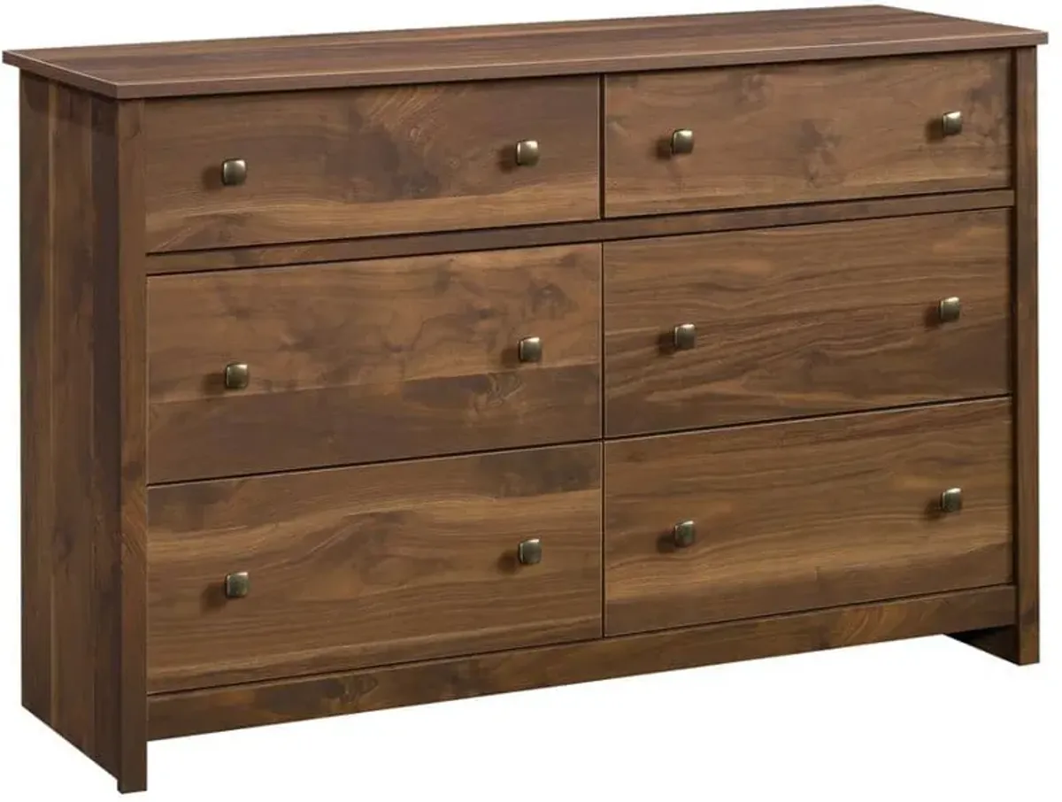 Sauder® River Ranch® Grand Walnut® Drawer Dresser