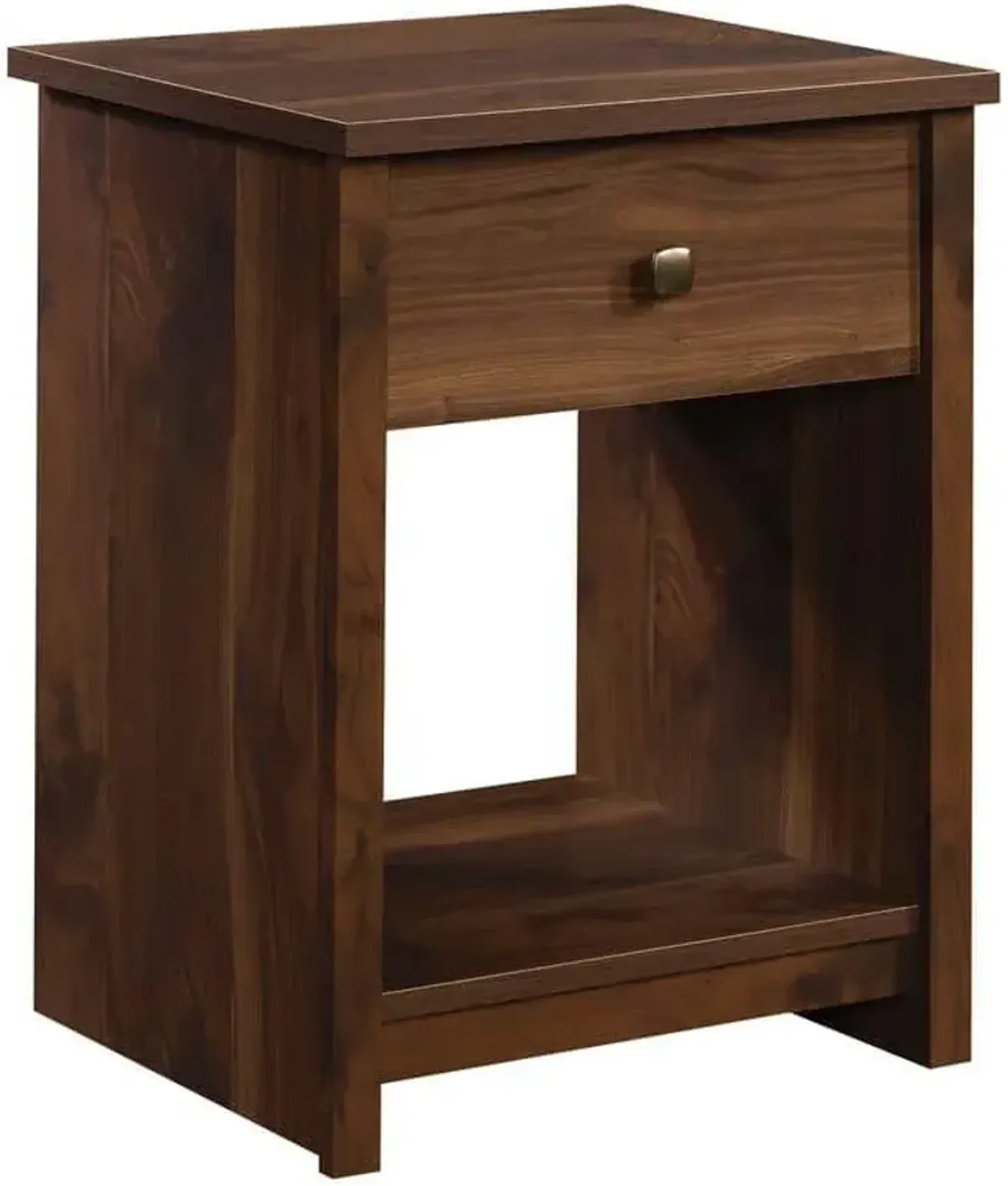 Sauder® River Ranch® Grand Walnut® Nightstand with Drawer