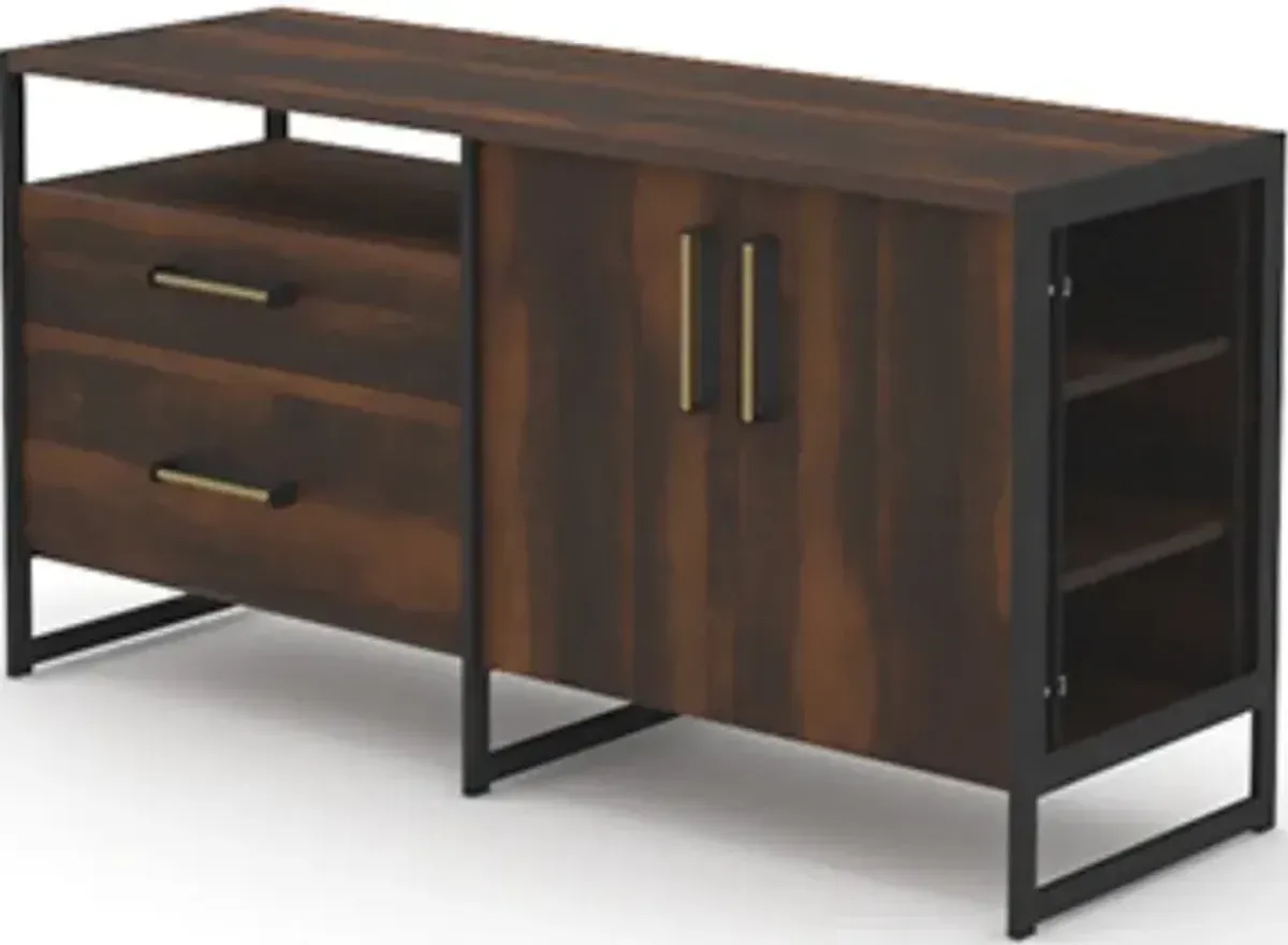 Sauder® Briarbrook® Barrel Oak® Credenza Cabinet