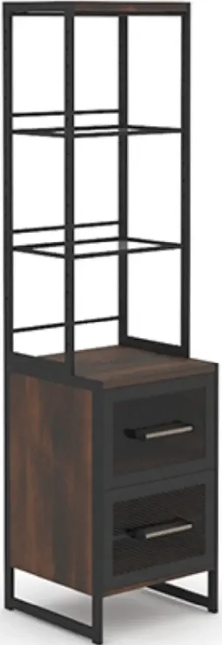 Sauder® Briarbrook® Barrel Oak® Tall Narrow Bookcase