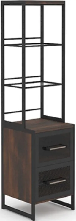 Sauder® Briarbrook® Barrel Oak® Tall Narrow Bookcase