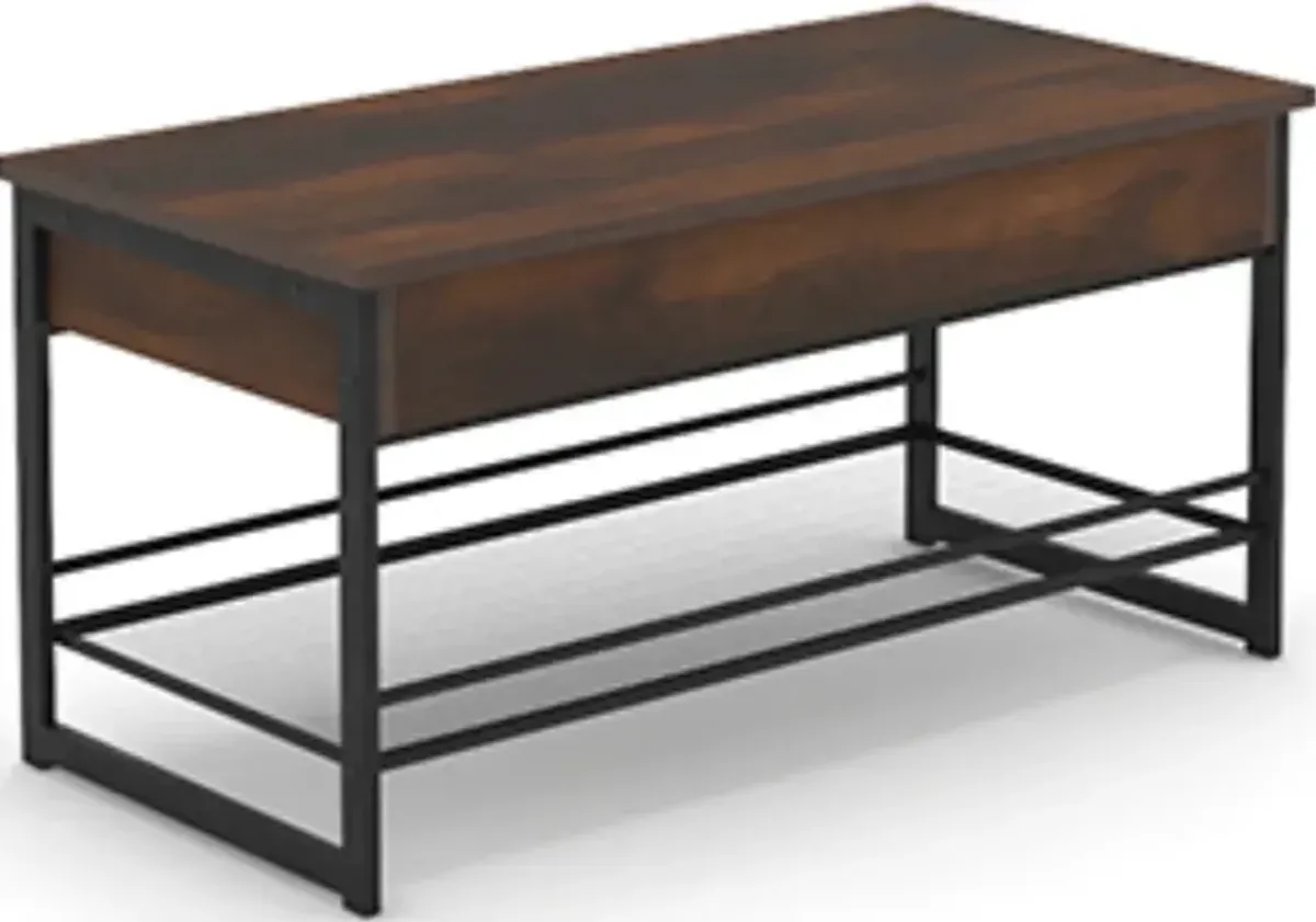 Sauder® Briarbrook® Barrel Oak® Lift-Top Coffee Table