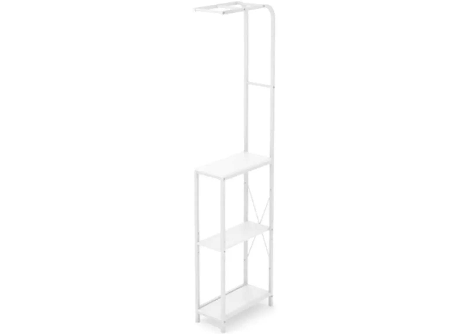 Sauder® North Avenue® Compact White Laundry Stand and Drying Rack