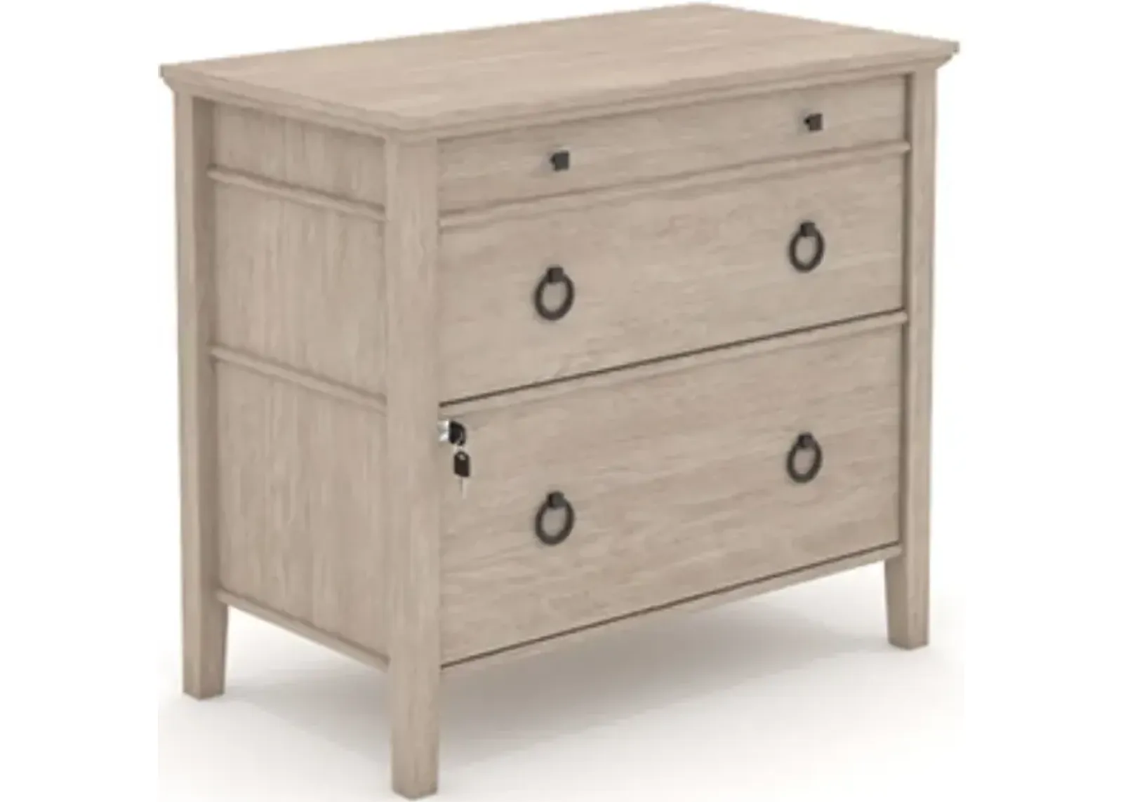 Sauder® East Adara® Cascade Oak Lateral File Cabinet