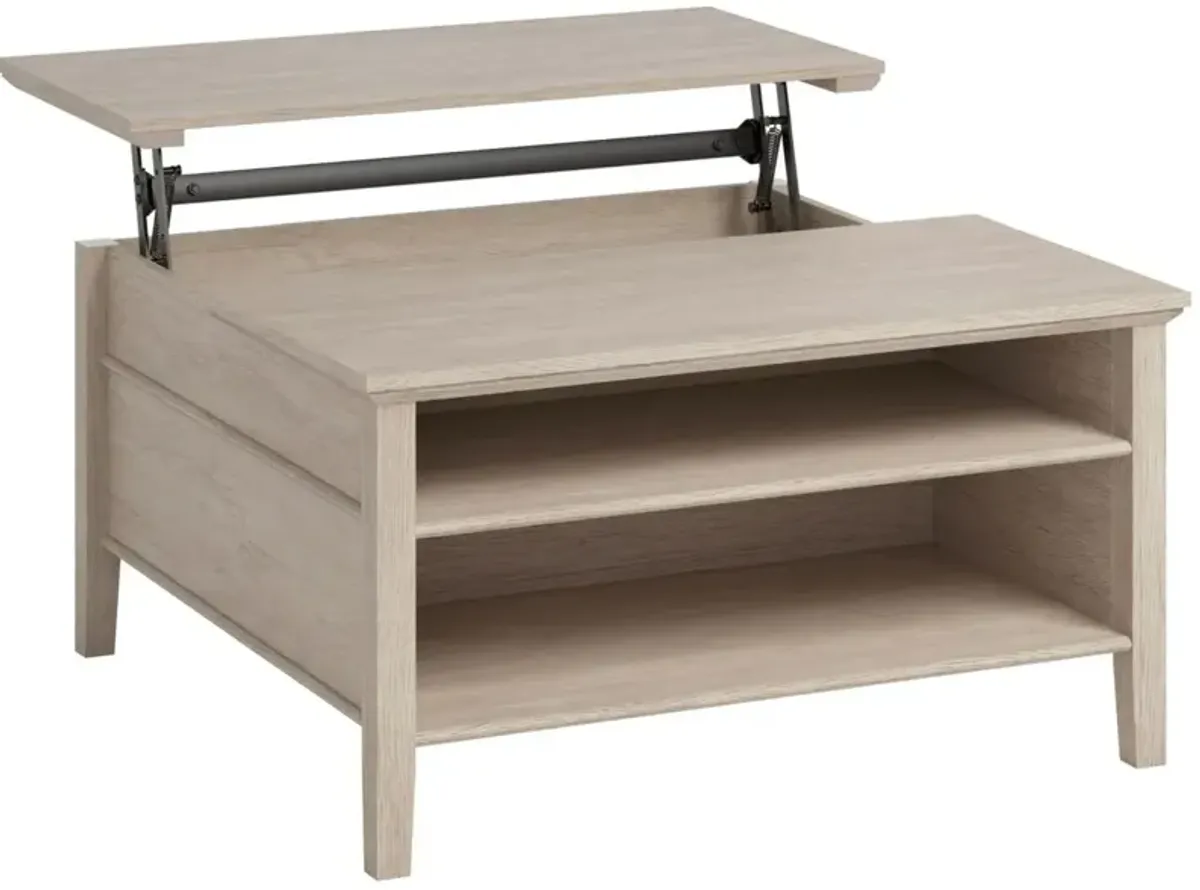 Sauder® East Adara® Cascade Oak Lift-Top Coffee Table