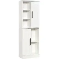 Sauder® HomePlus Soft White® 2-Door Storage Cabinet