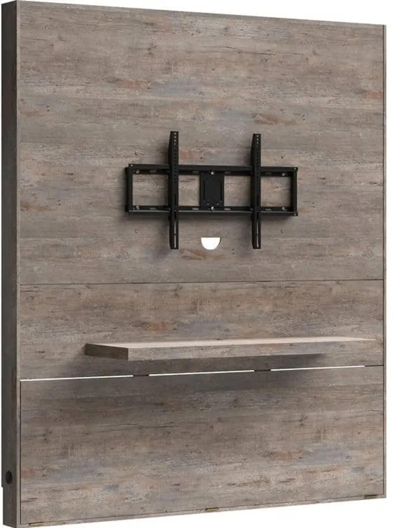 Sauder® Steel River® Weathered Wood Entertainment Wall