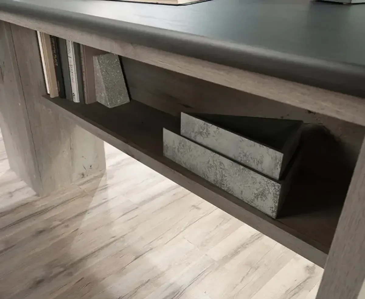 Sauder® August Hill Mystic Oak® L-Shaped Office Desk