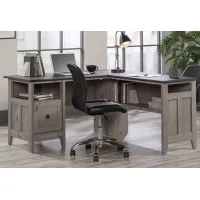 Sauder® August Hill Mystic Oak® L-Shaped Office Desk