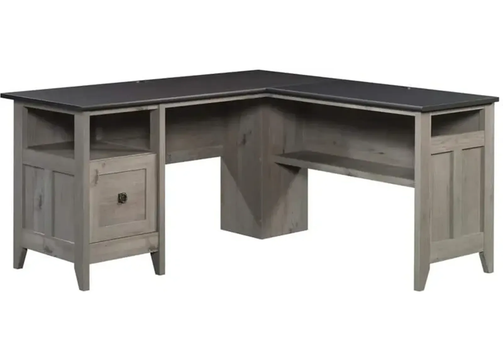 Sauder® August Hill Mystic Oak® L-Shaped Office Desk