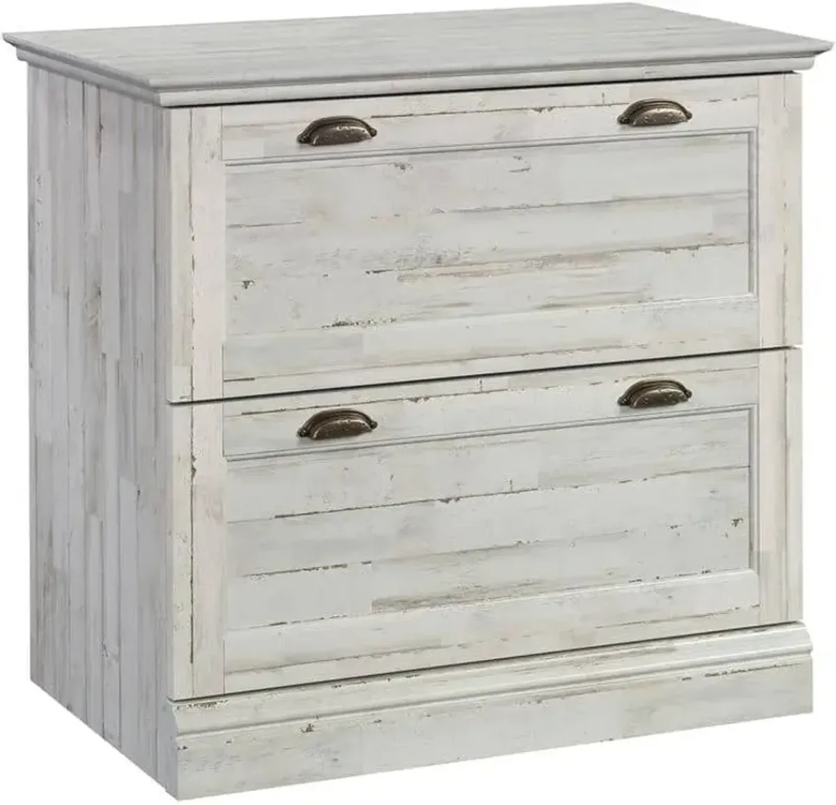 Sauder® Barrister Lane® White Plank® Drawer Lateral File Cabinet