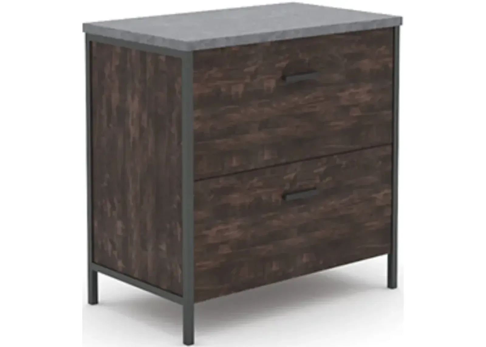 Sauder® Market Commons® Rich Walnut Lateral File Cabinet