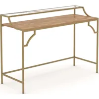 Sauder® International Lux® Sindoori Mango® Wood Writing Desk