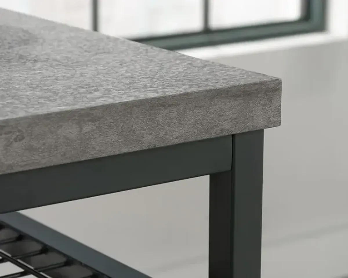 Sauder® Market Commons® Slate Gray Writing Desk