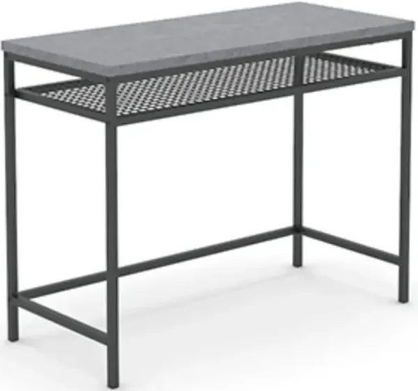 Sauder® Market Commons® Slate Gray Writing Desk
