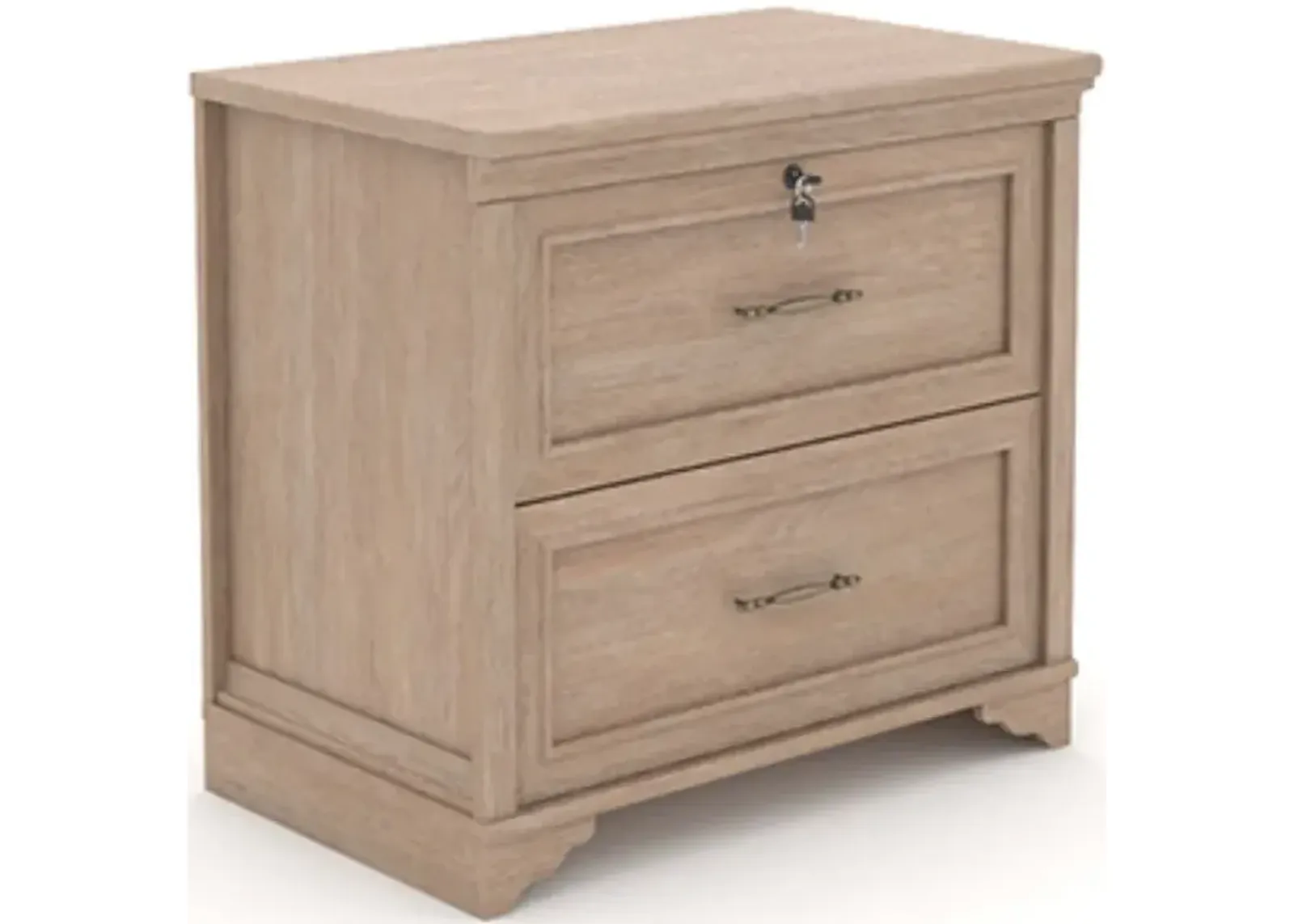 Sauder® Rollingwood® Brushed Oak Lateral File Cabinet