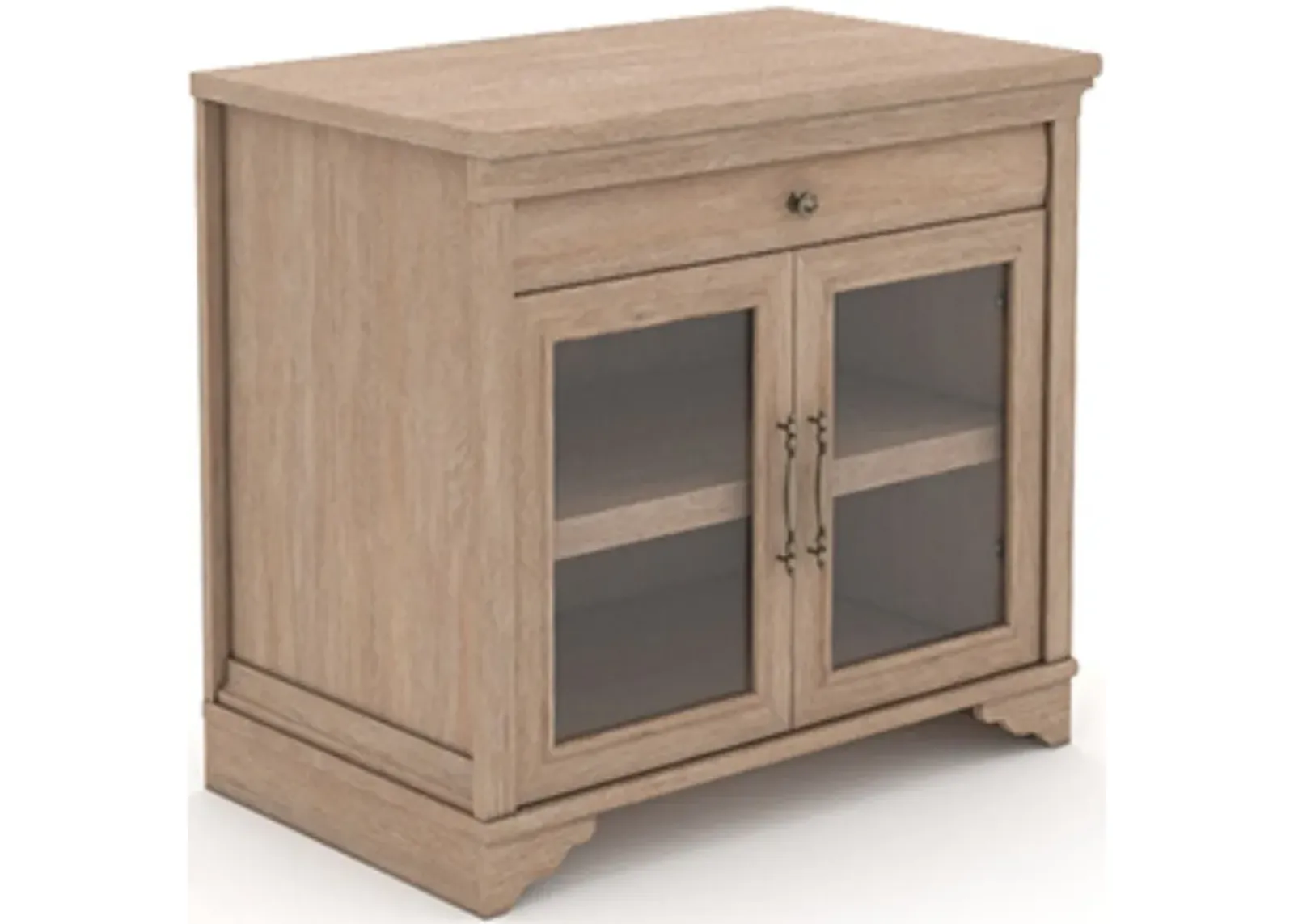 Sauder® Rollingwood® Brushed Oak Library Base Storage Cabinet