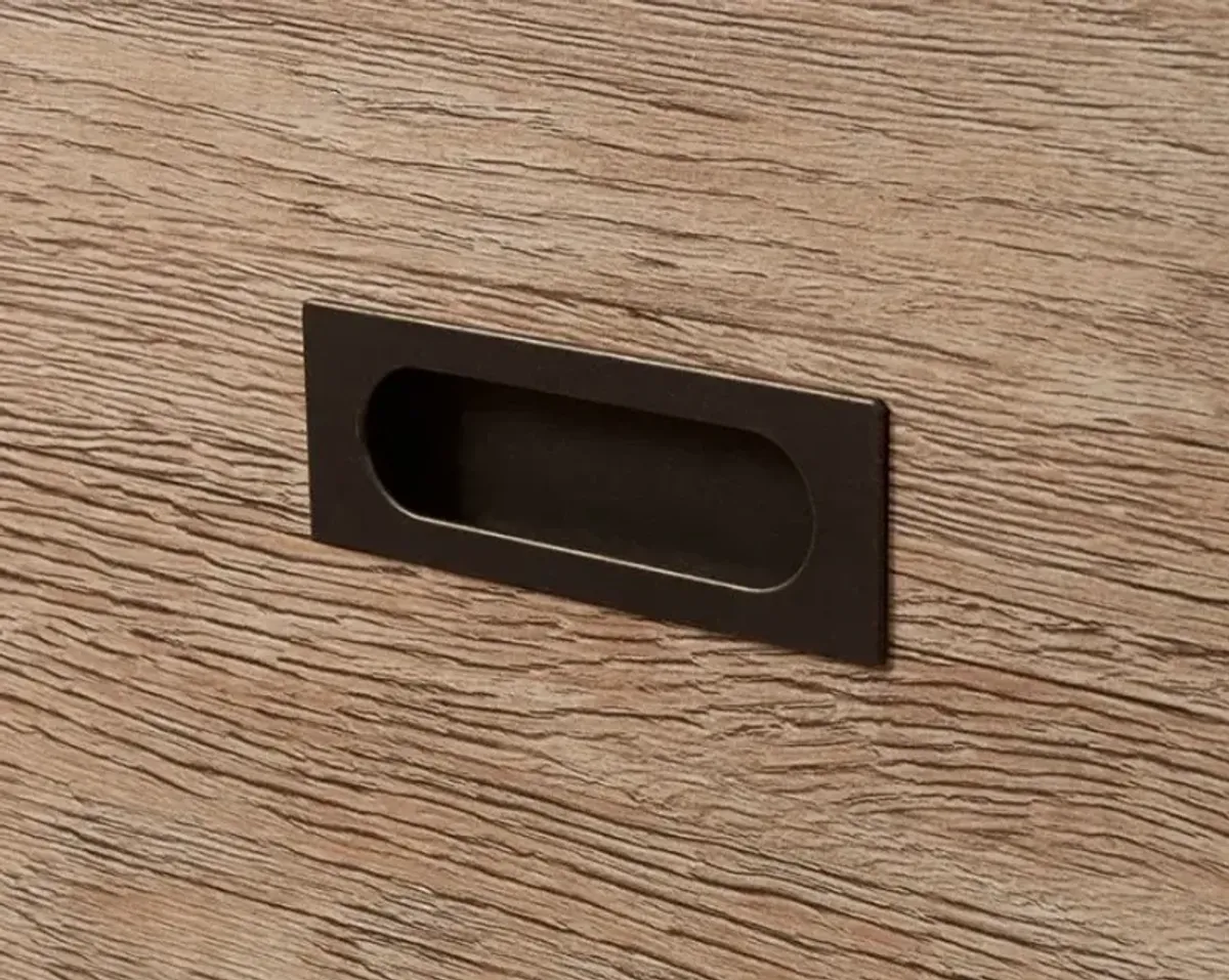 Sauder® Dixon City® Brushed Oak Lateral File Cabinet