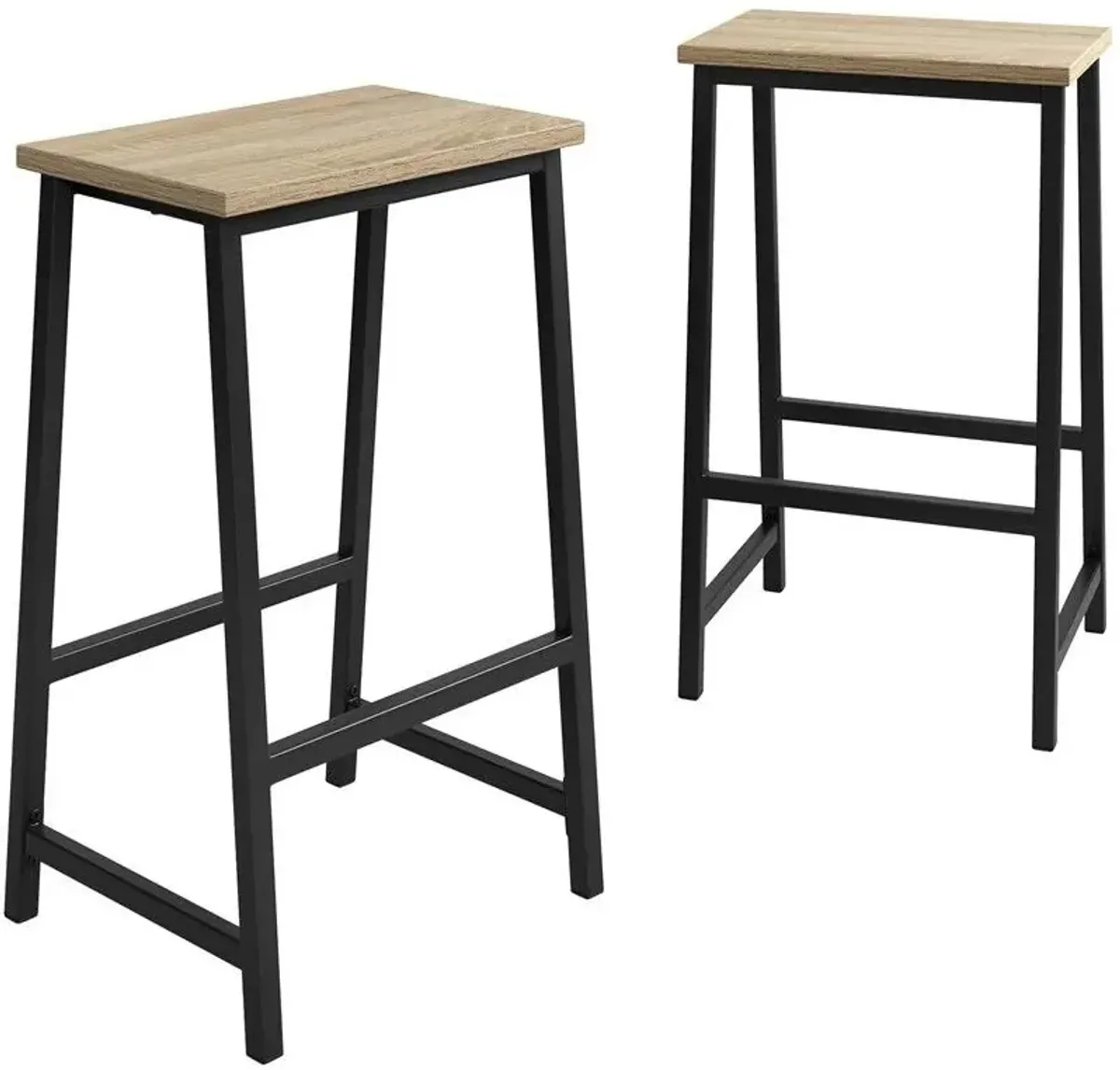 Sauder® North Avenue® 2-Piece Charter Oak Counter Stool Set