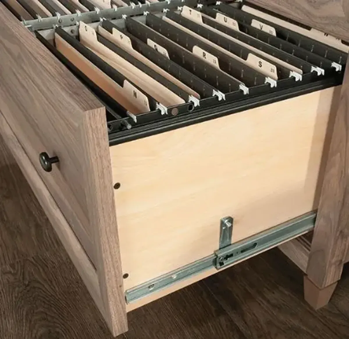 Sauder® Edge Water® Washed Walnut® File Cabinet