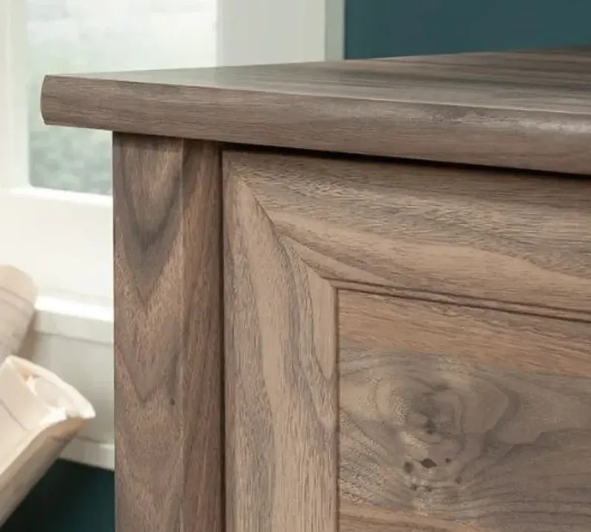 Sauder® Edge Water® Washed Walnut® File Cabinet