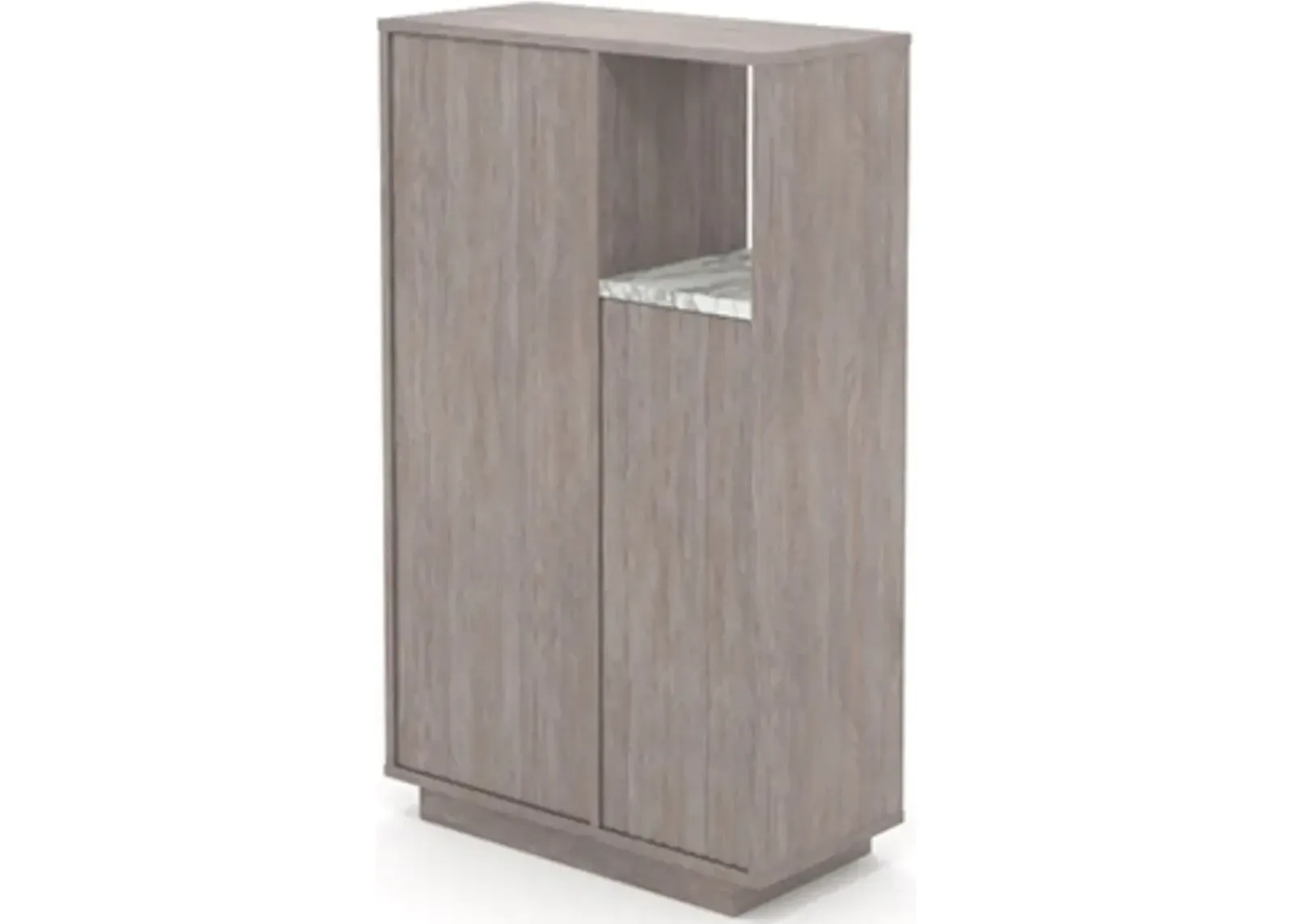 Sauder® East Rock® Ashen Oak Storage Cabinet