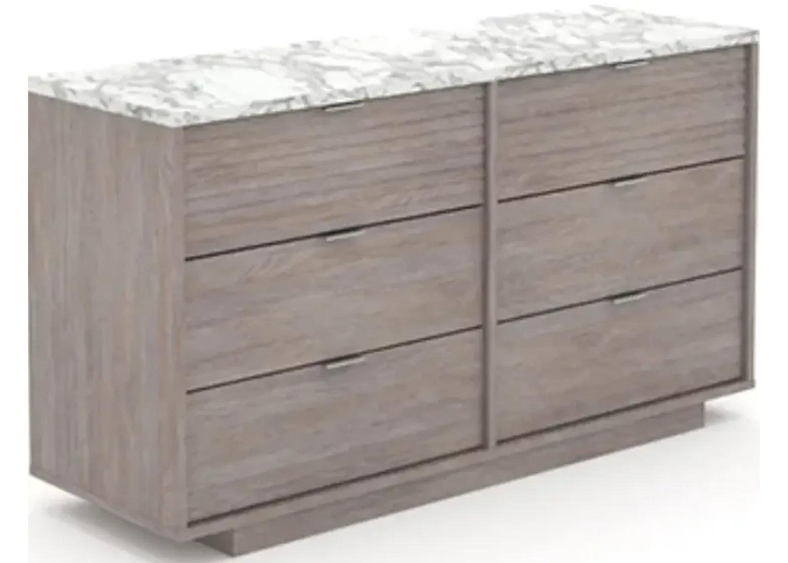 Sauder® East Rock® Ashen Oak Dresser