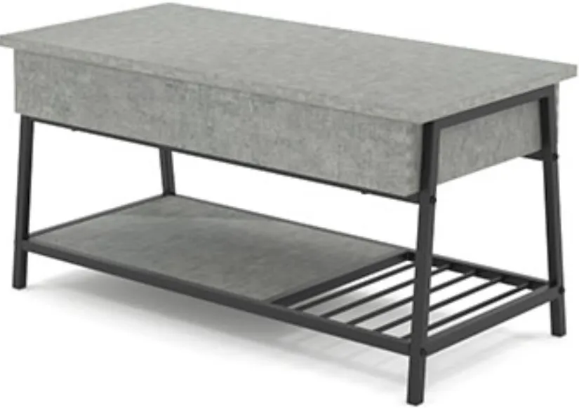 Sauder® North Avenue® Faux Concrete Lift-top Coffee Table