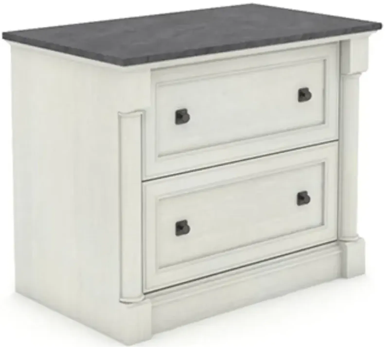 Sauder® Palladia® Glacier Oak®/White File Cabinet