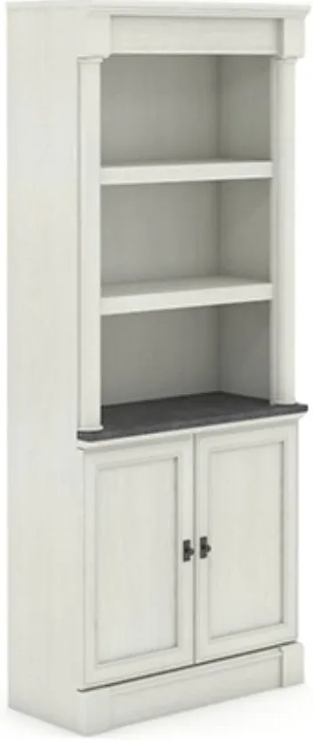 Sauder® Palladia® Glacier Oak®/Off-White Library Bookcase
