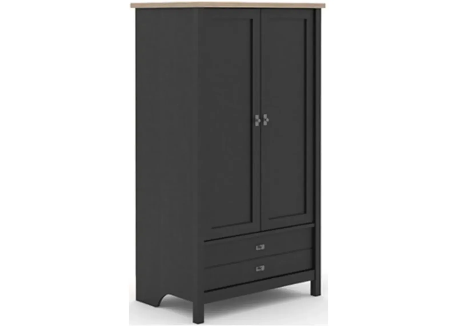 Sauder® Cottage Road® Raven Oak® Wardrobe/Armoire Cabinet