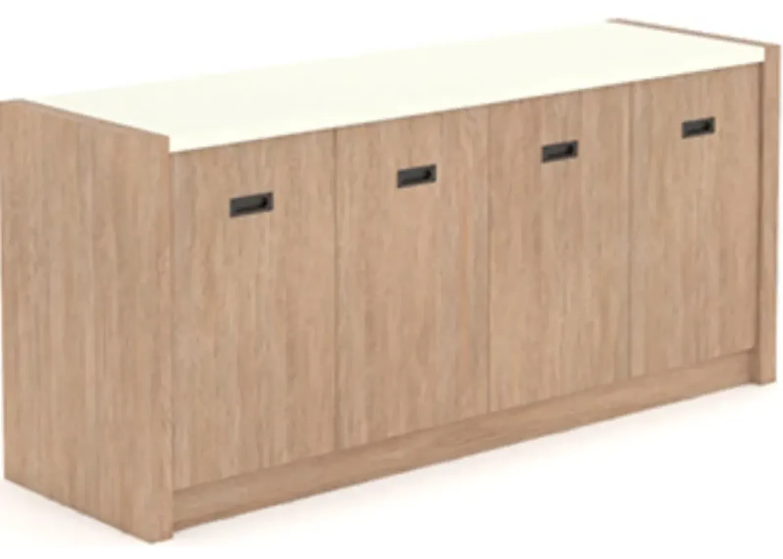 Sauder® Dixon City® Brushed Oak Office Storage Credenza