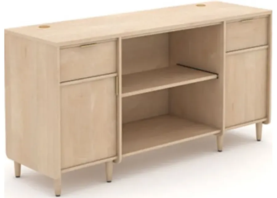 Sauder® Clifford Place® Natural Maple Office Storage Credenza