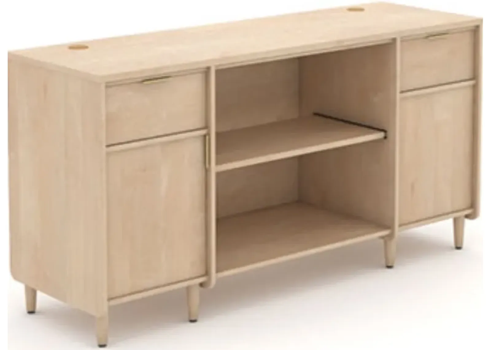 Sauder® Clifford Place® Natural Maple Office Storage Credenza