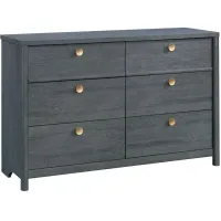 Sauder® Dover Edge® Denim Oak Drawer Dresser