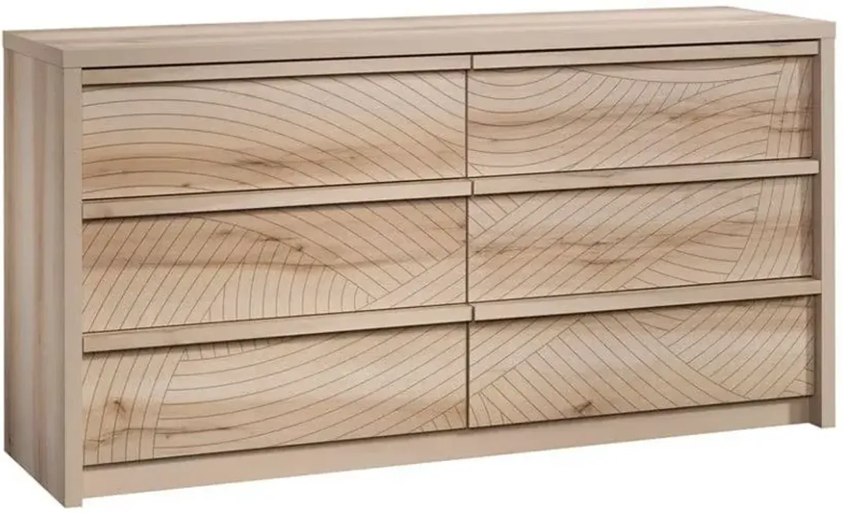 Sauder® Harvey Park® Pacific Maple® Dresser