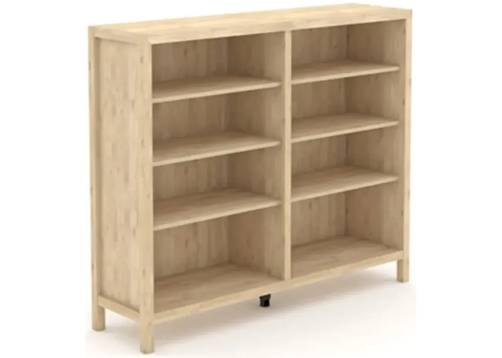 Sauder® Pacific View® Beige/Prime Oak® Cubby Storage Bookcase