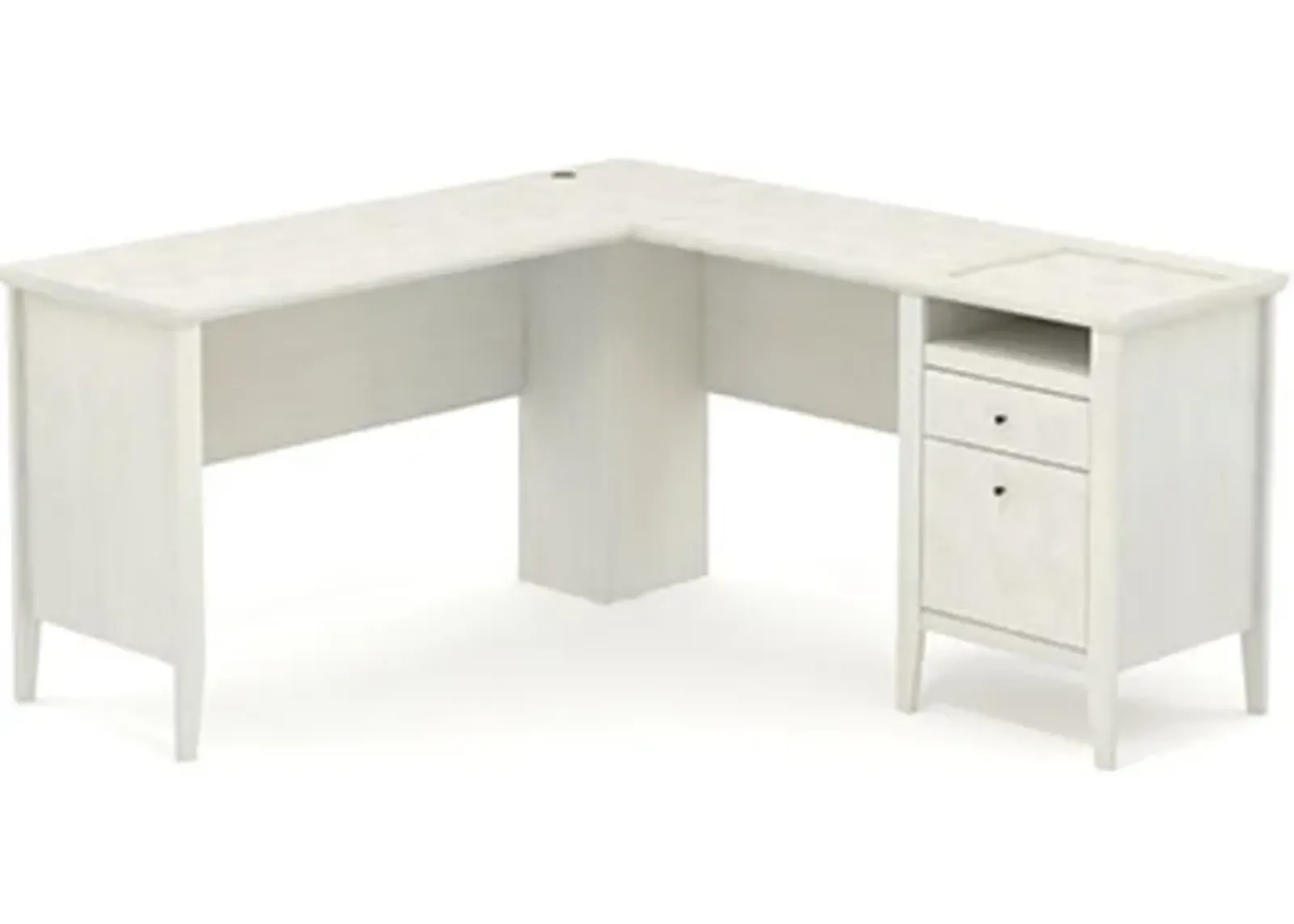 Sauder® Larkin Ledge® Glacier Oak® L-Shaped Desk